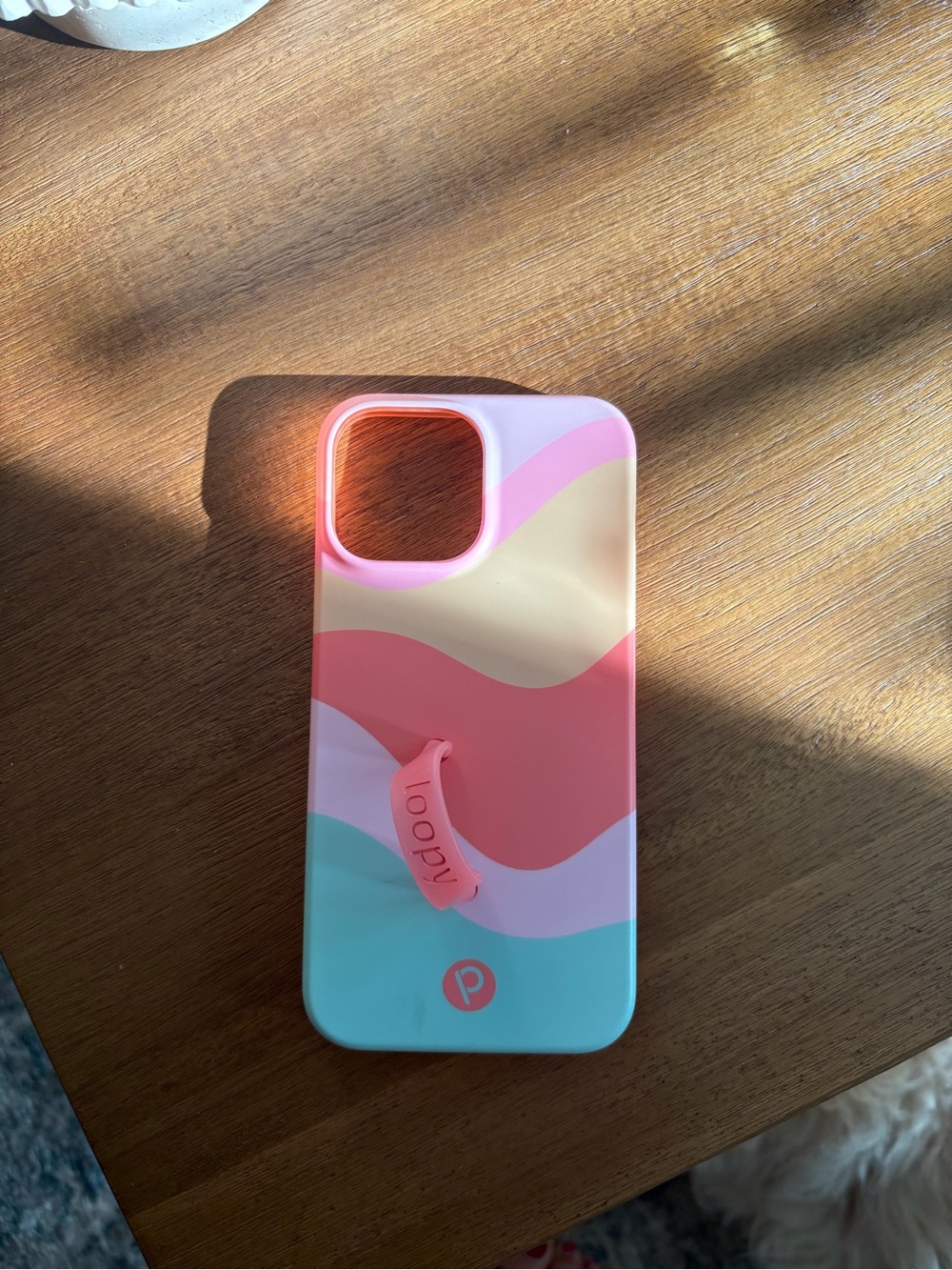 Loopy Pastel Wave iPhone Case with Grip IPhone 13 Pro Max Case
